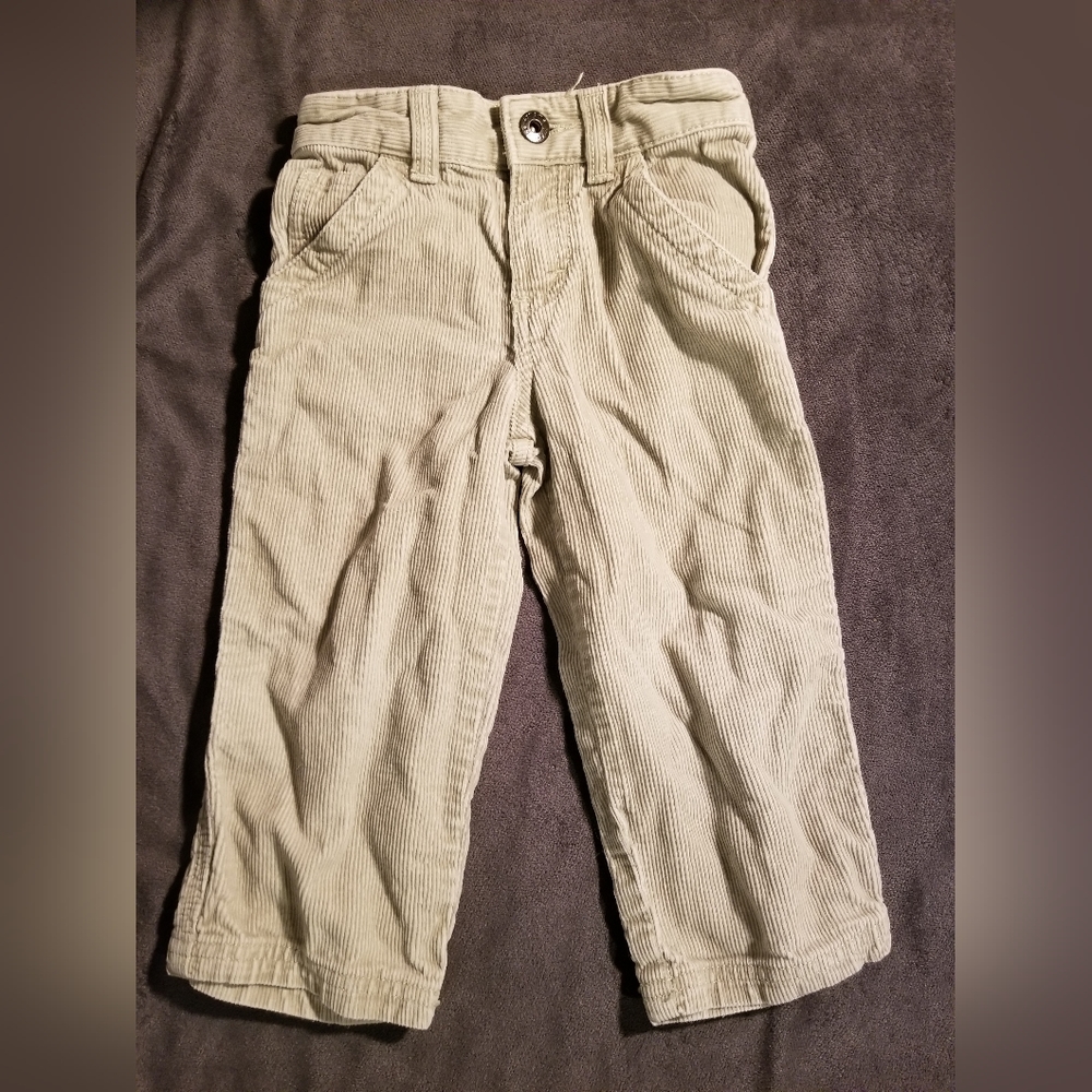 Sonoma Cream 2T Corduroy Pants